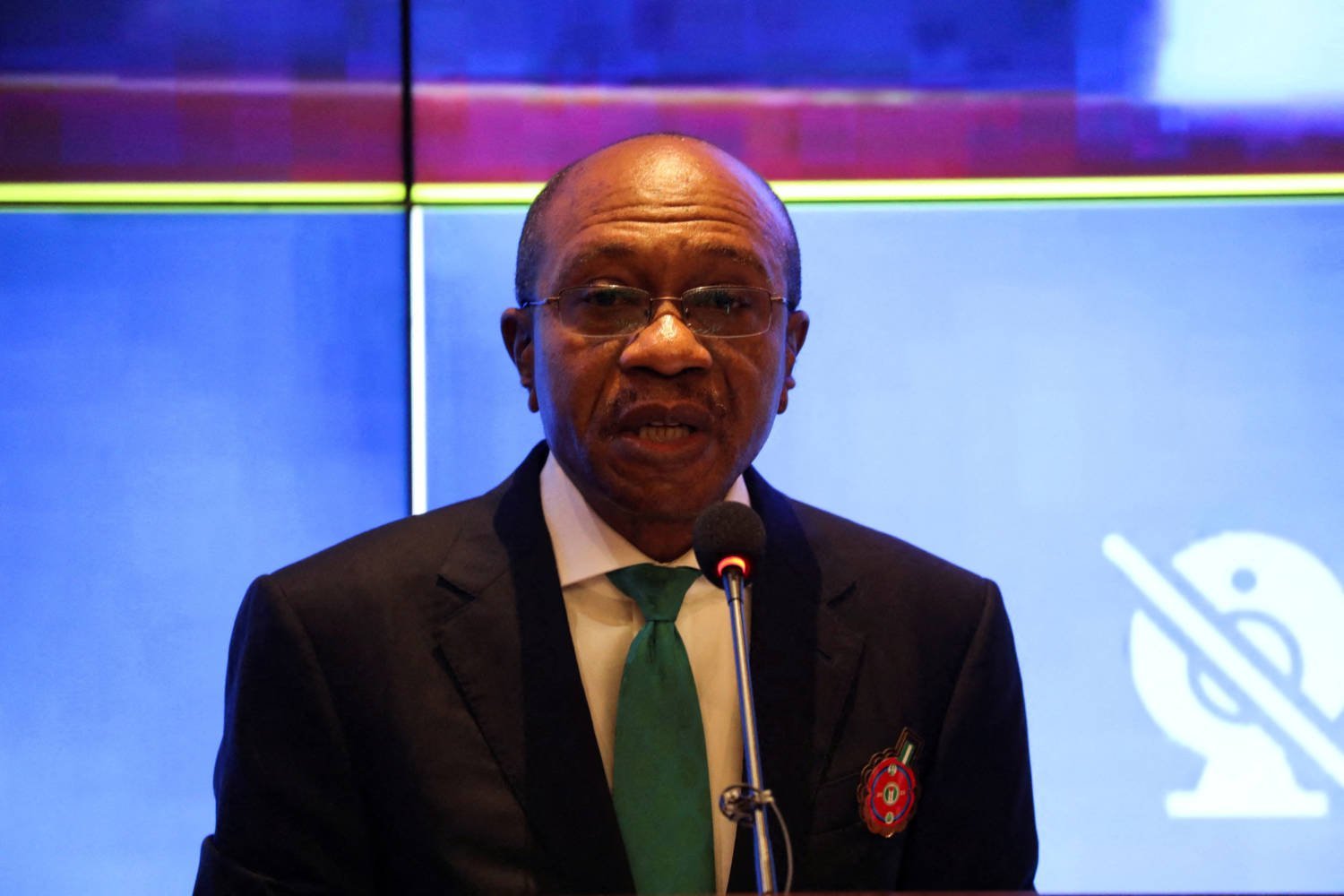 File Photo: Central Bank Governor Godwin Emefiele Speaks During The Launch Of The New Nigerian Currency In Abuja