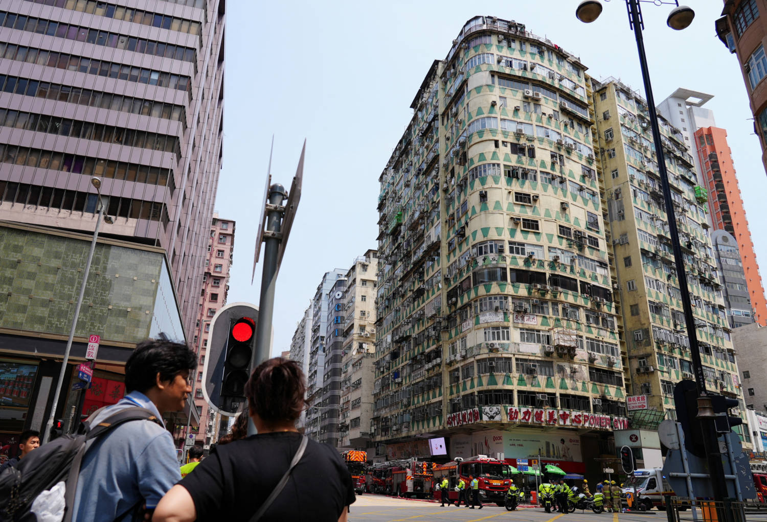 Fire Broke Out In A Gym Inside A Residential Building In Hong Kong