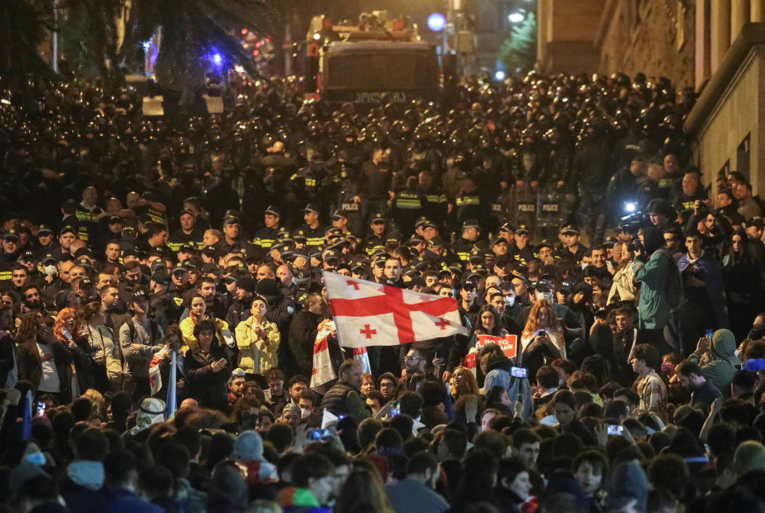 People Protest Against The 