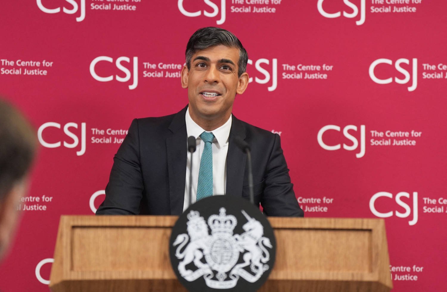 Prime Minister Rishi Sunak Gives A Speech On Welfare Reform, In London