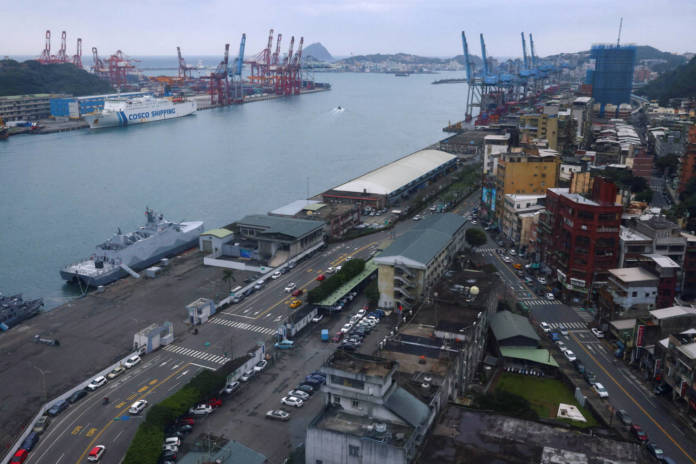 File Photo: A General View Of A Port In Keelung