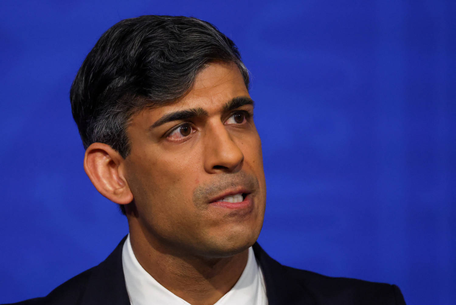 British Pm Sunak Hosts A Press Conference At Downing Street In London