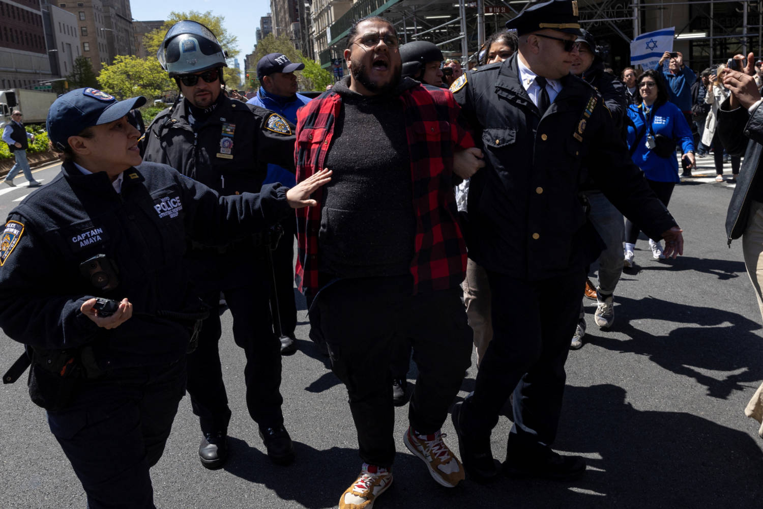 Protests Continue At Columbia University In New York