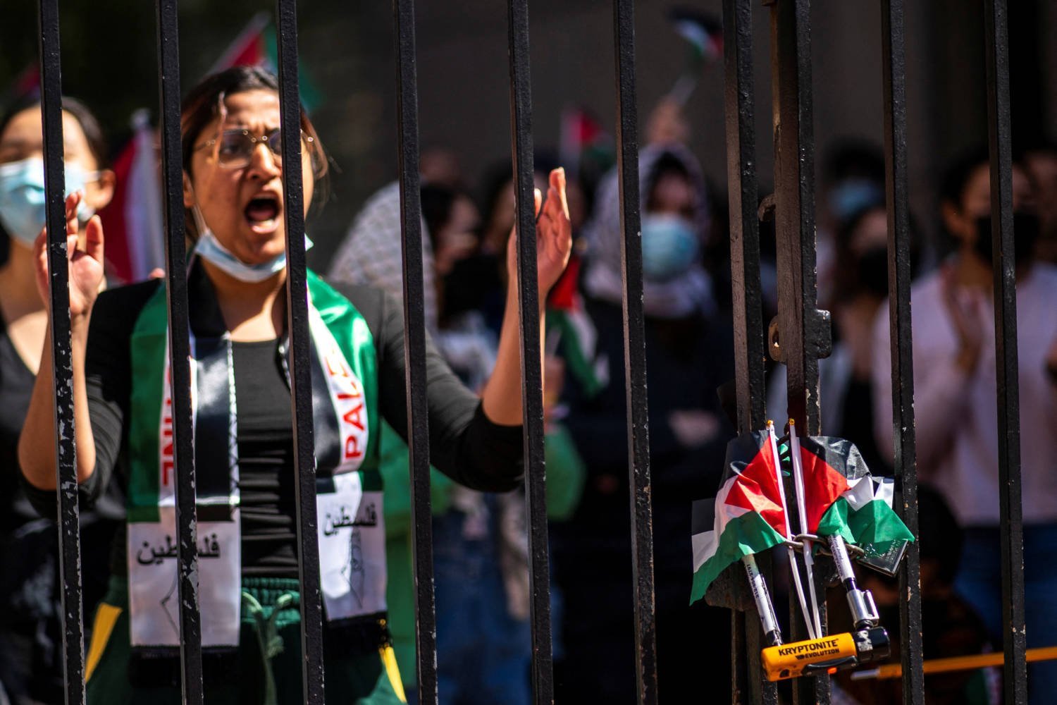 Protests Continue At Columbia University In New York During The Ongoing Conflict Between Israel And The Palestinian Islamist Group Hamas