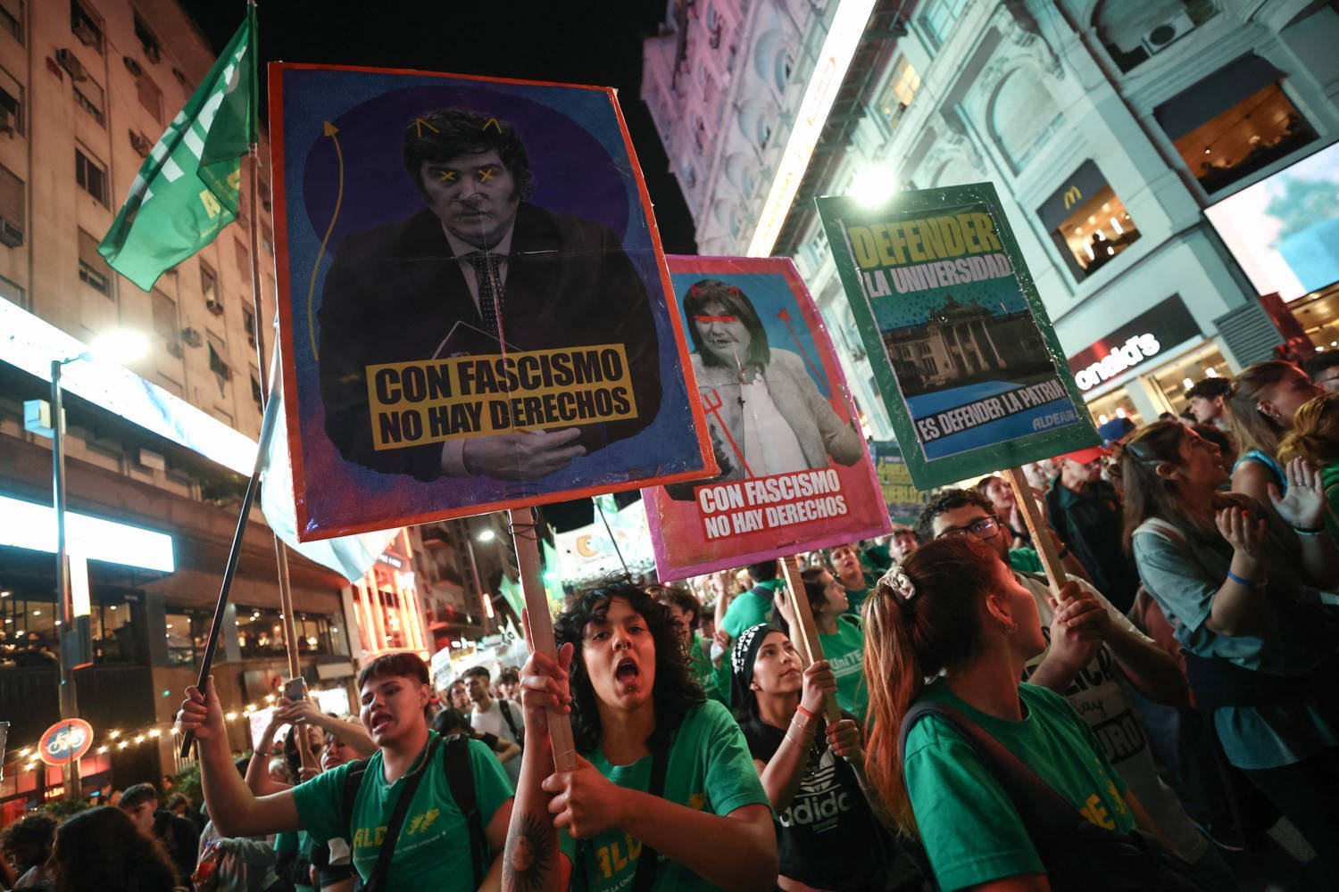 Protest Against Argentine's President Milei's 