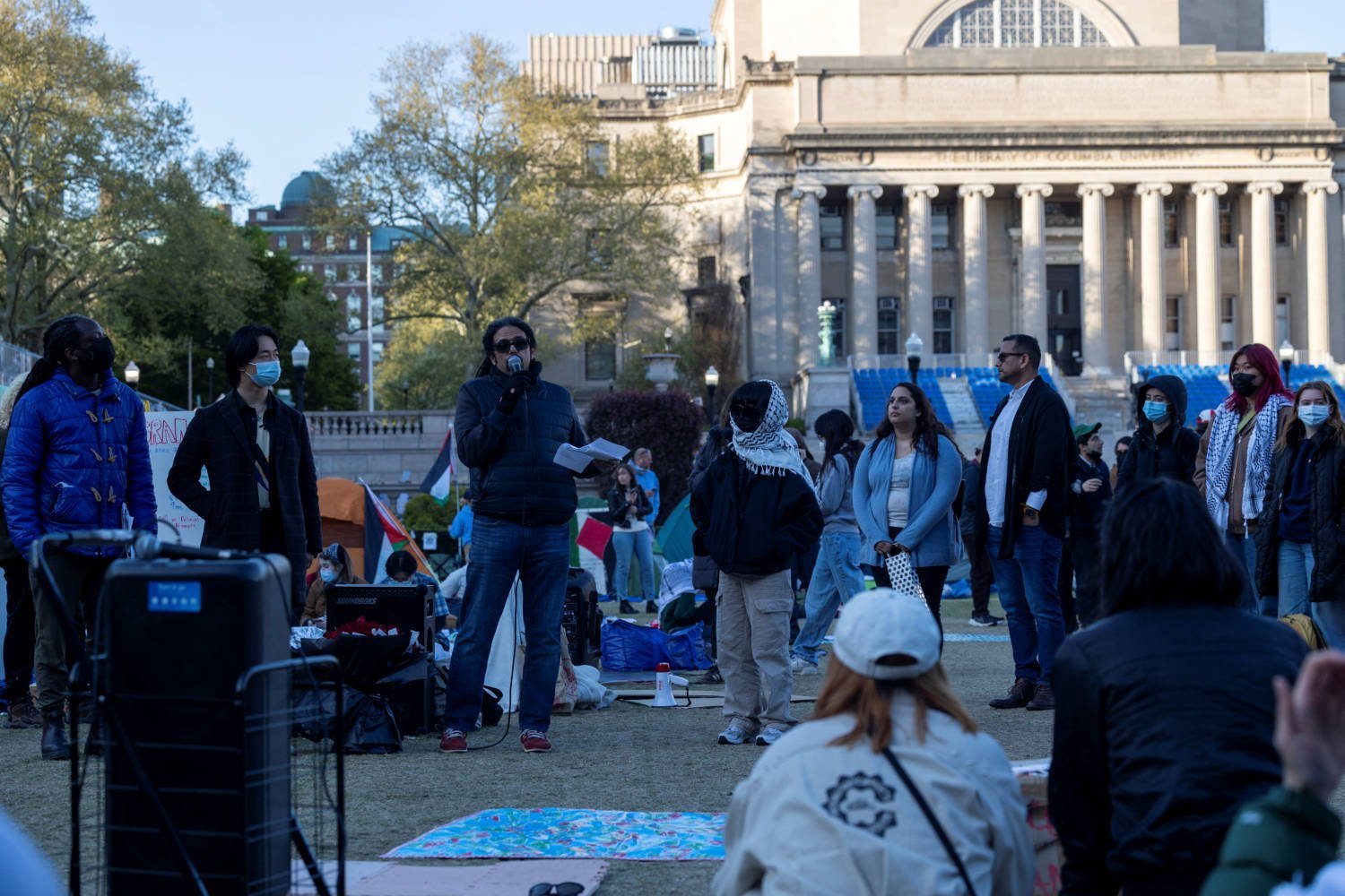 Columbia, Us Colleges On Edge In Face Of Growing Protests