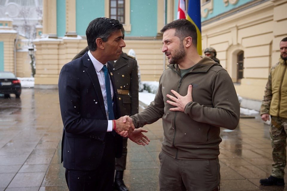 Sunak Zelenskiy