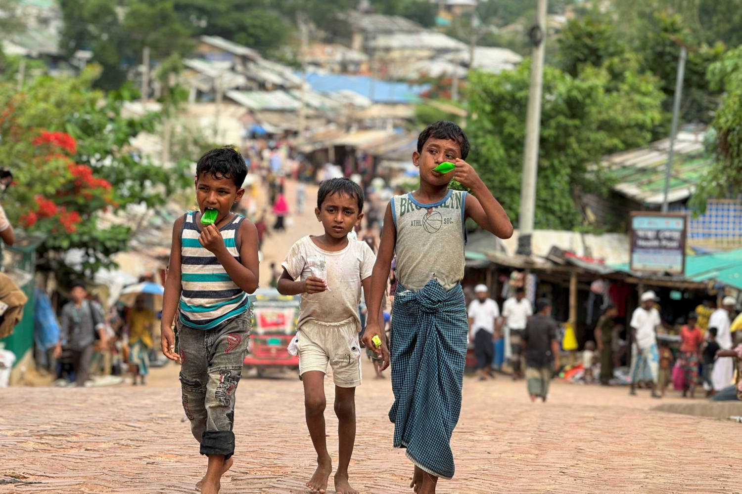 Heatwave Affects Rohingya Refugee Camp In Cox's Bazar