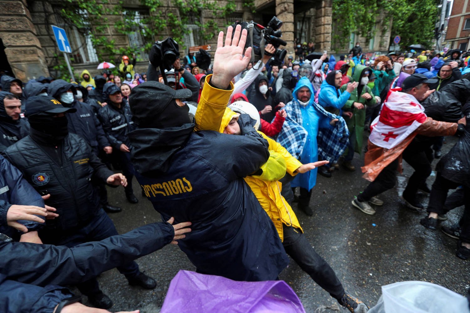 Protest Against A Bill On 