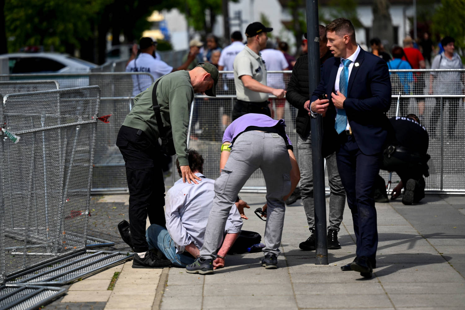 Shooting Incident After Slovak Government Meeting In Handlova