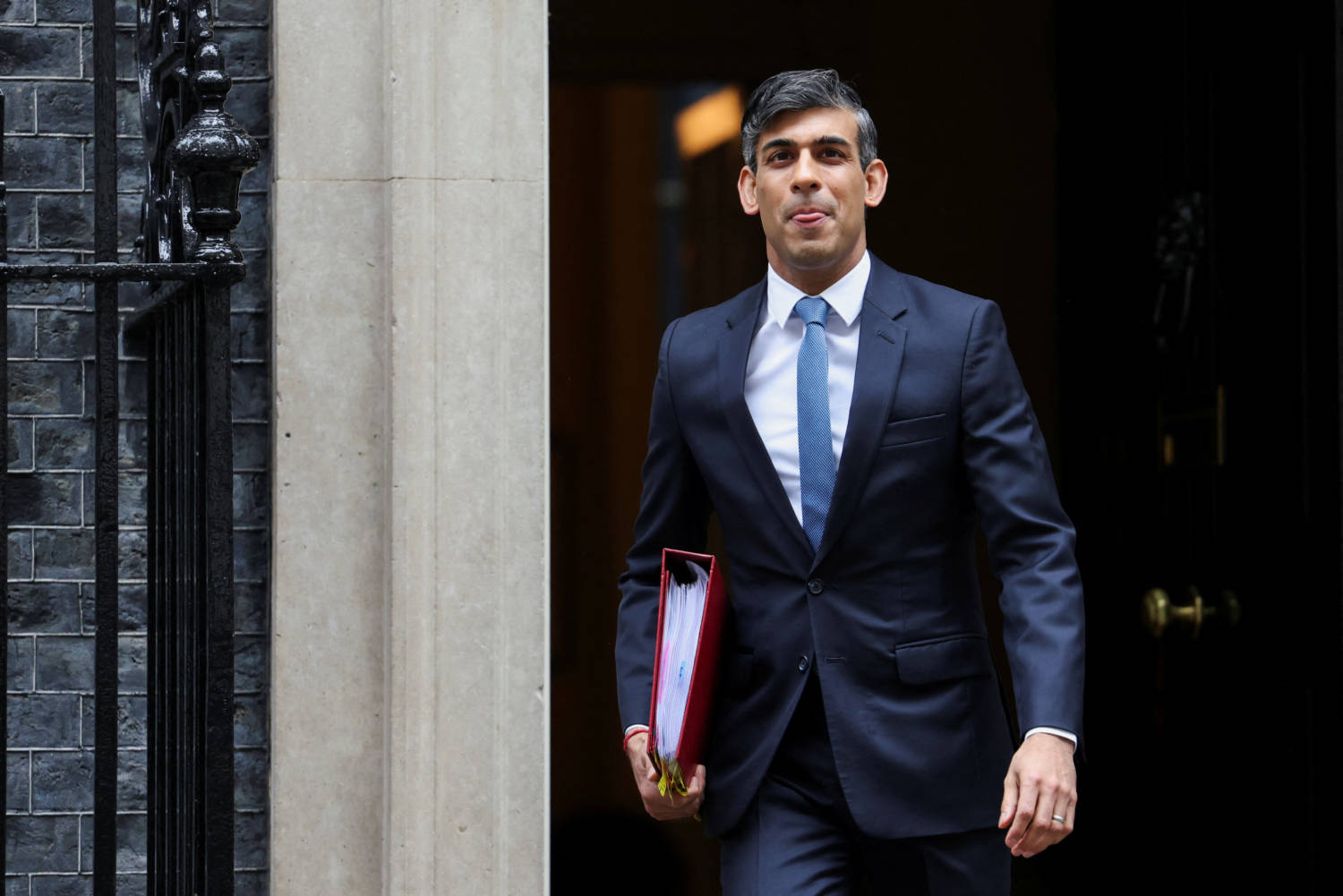 Britain's Prime Minister Rishi Sunak Leaves Downing Street In London