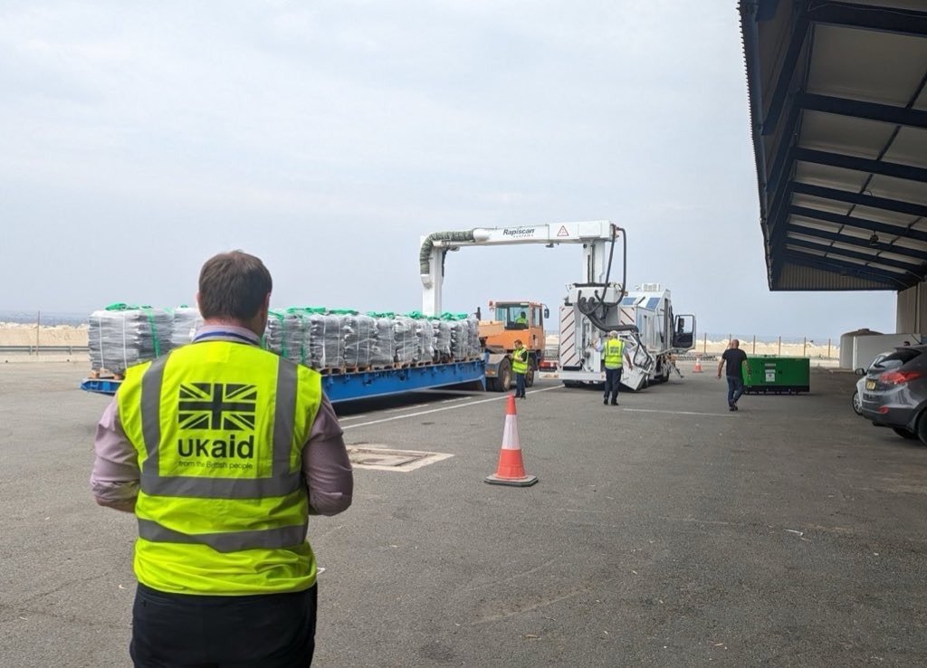 Uk Gaza Aid Cyprus