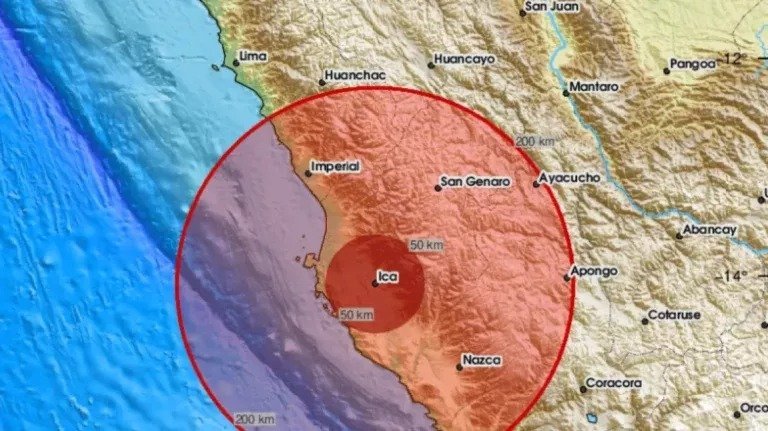 Peru Seismos Earthquake Tsunami