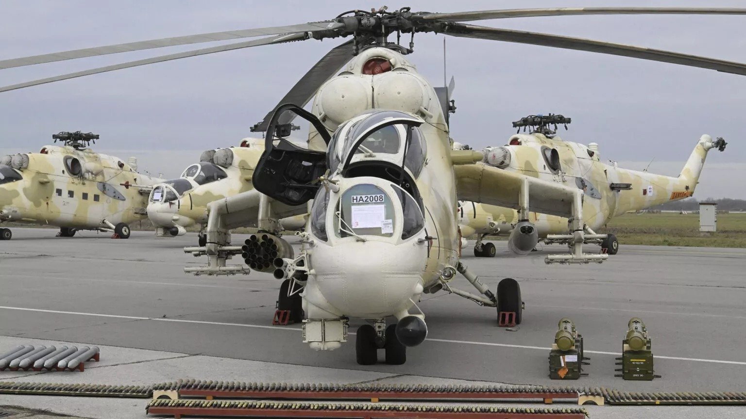 Mi35s Sold To Serbia Remain Stationary