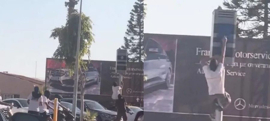 Vandals Target Limassol Traffic Cameras In Broad Daylight [video]