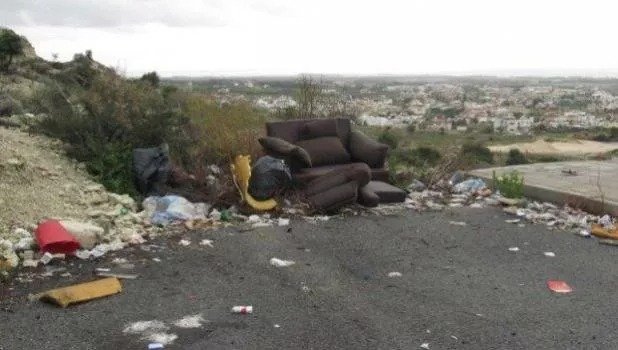 Dumping Sites Illegal Paphos Fire Blaze