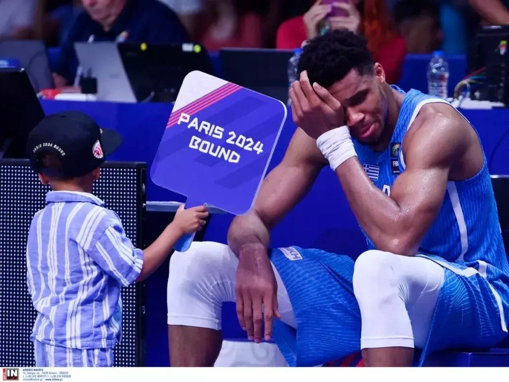 Giannis Antetokoumpo Croatia Greece Olympics