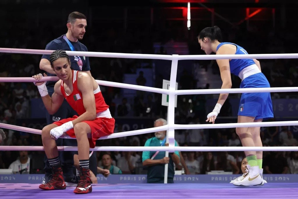 A Boxer Was Beat Up And A Swimmer Got Wet