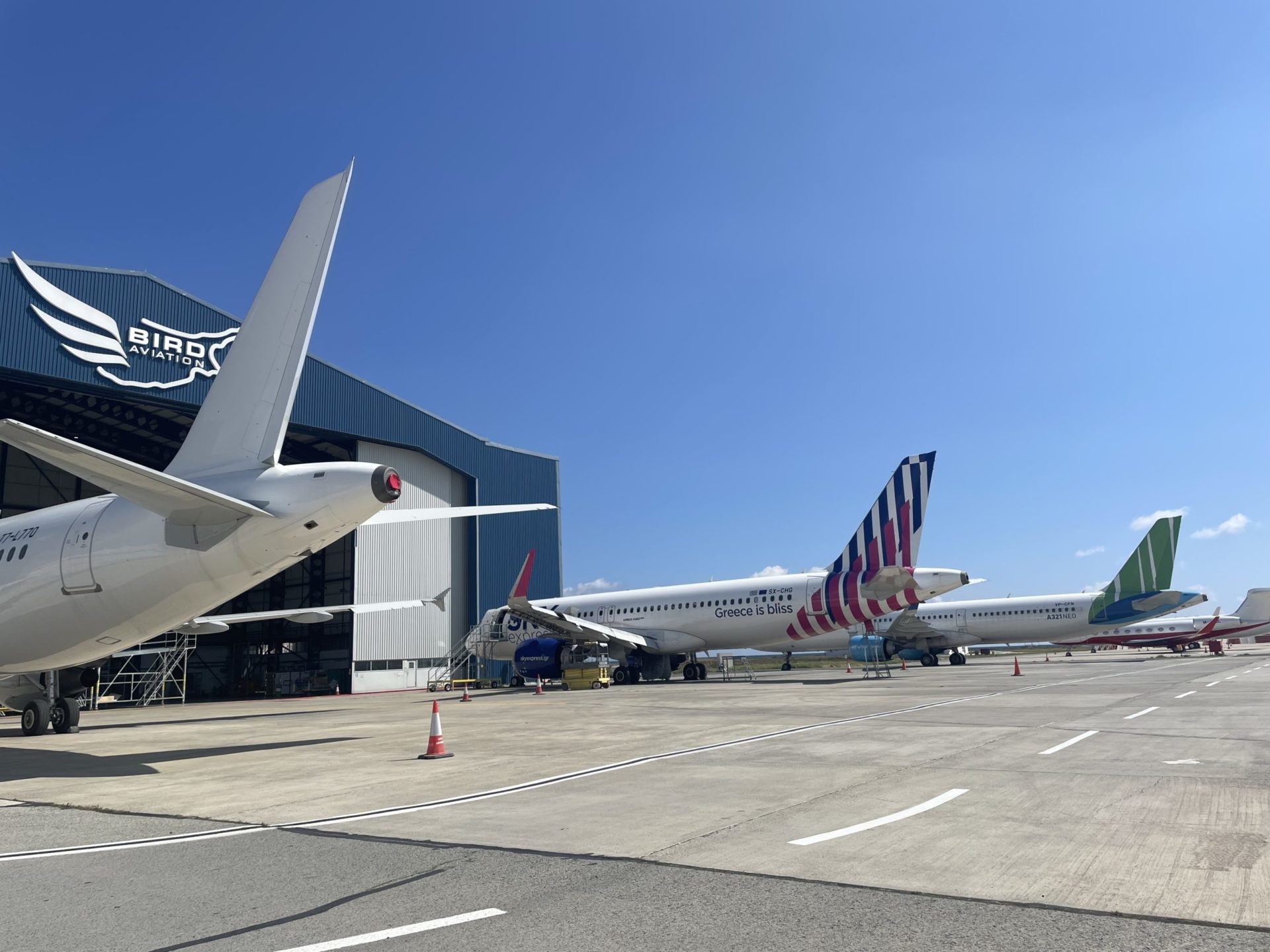 Ccci Visits Bird Aviation At Larnaca Airport