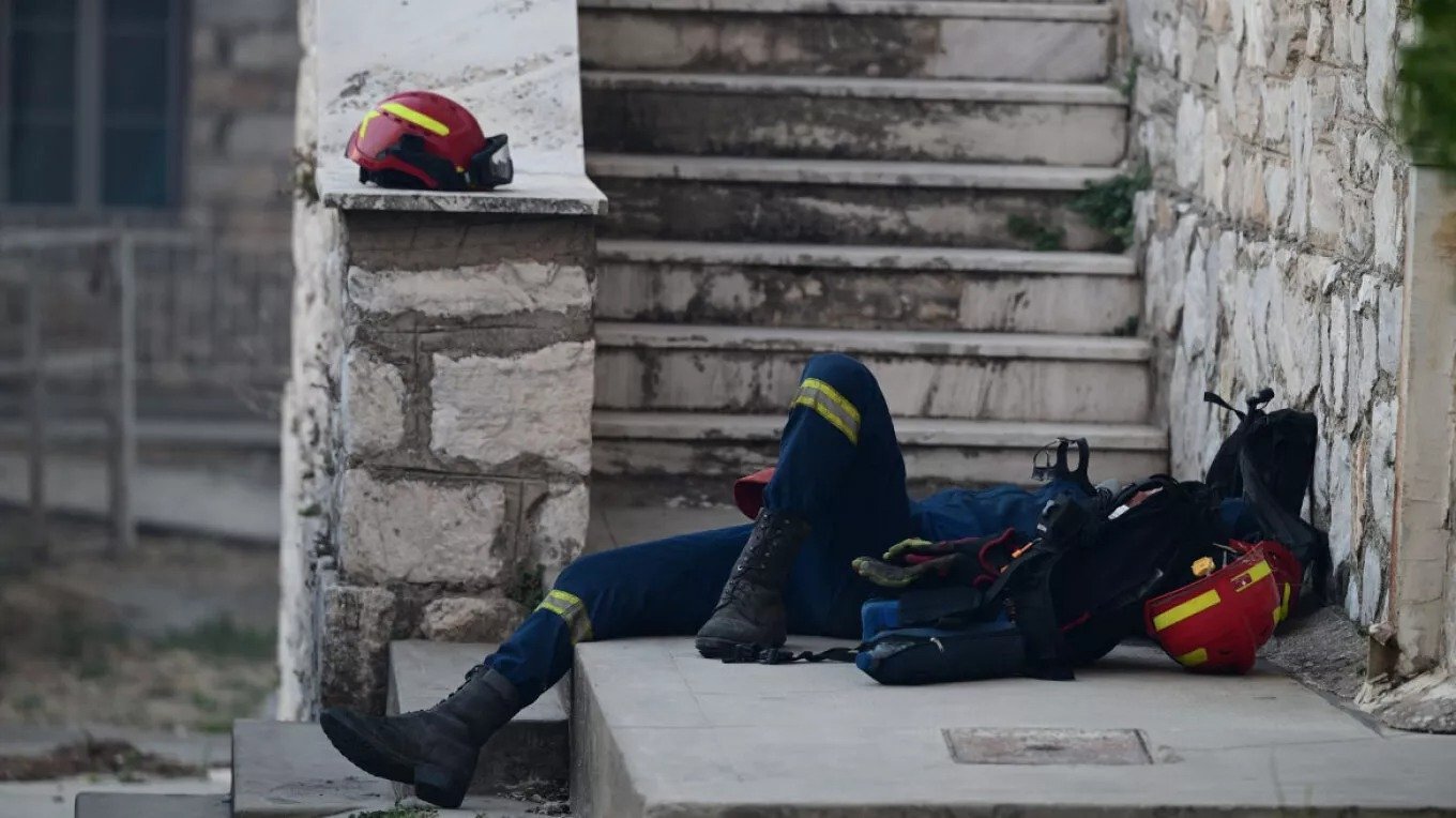 Fire In Varnavas, Greece, Spread Rapidly