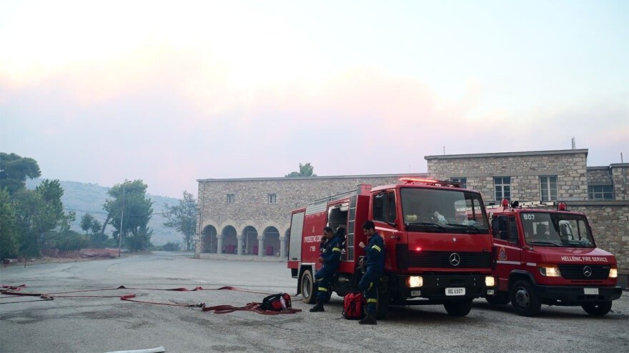 Fire In Varnavas, Greece, Spread Rapidly2