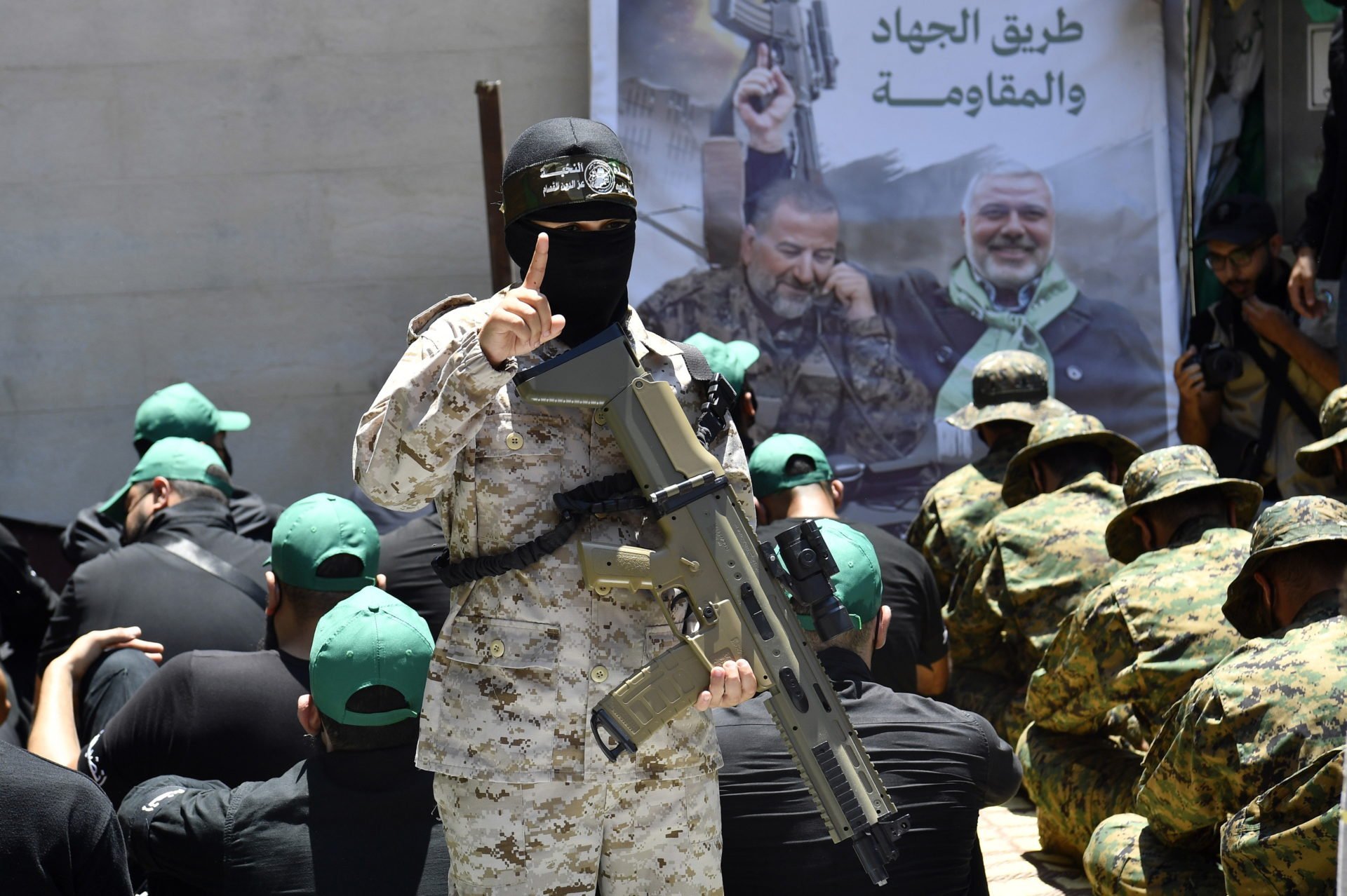 Protest In Beirut Against Killing Of Late Hamas Leader Ismail Haniyeh