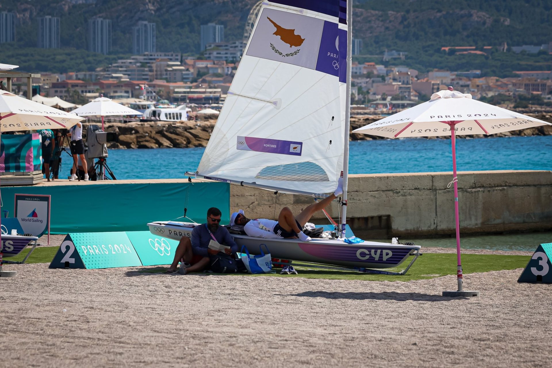 Pavlos Kontides Olympic Sailing Medal Race Postponed Again