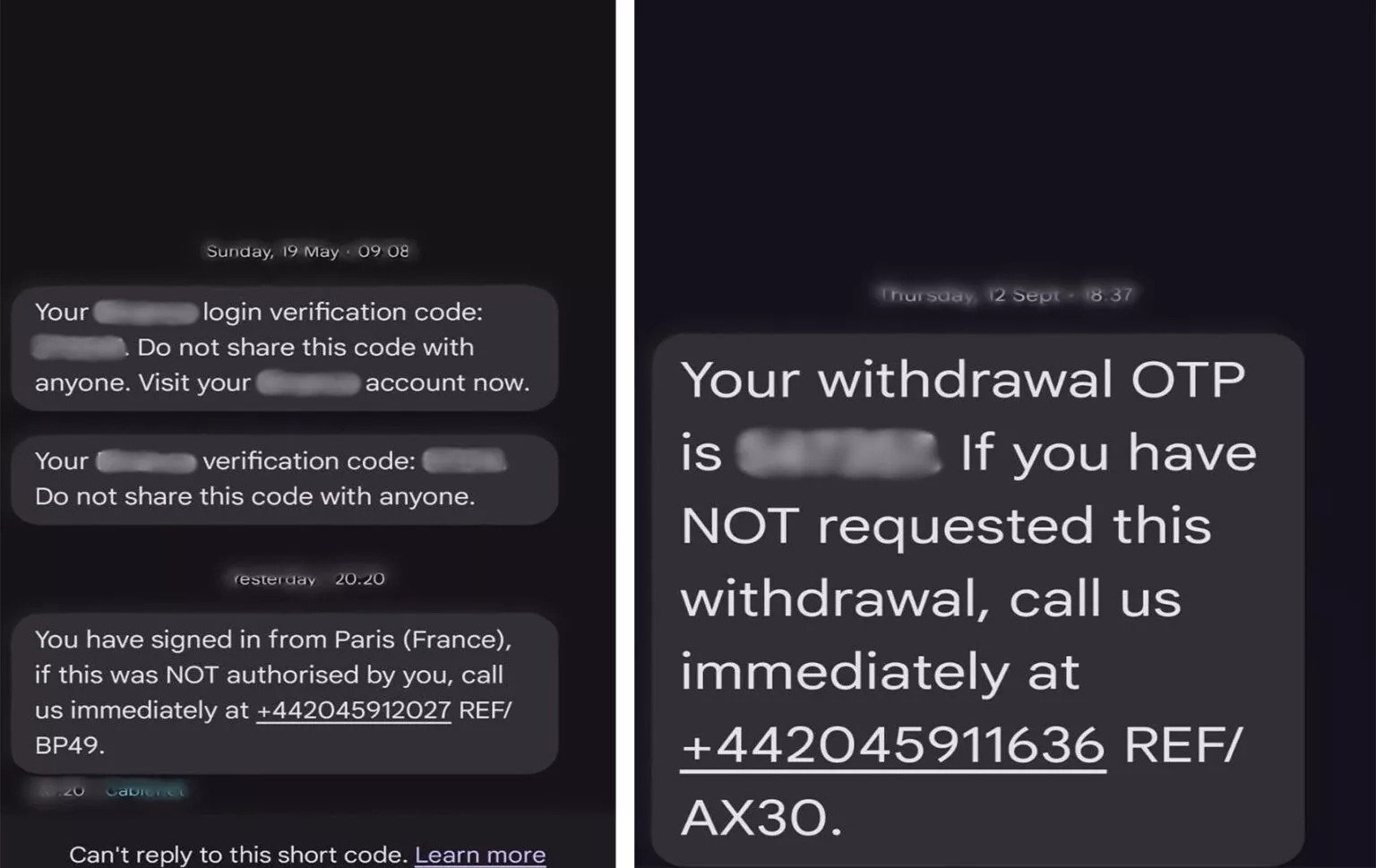 Police Warns Of New Sms Scam