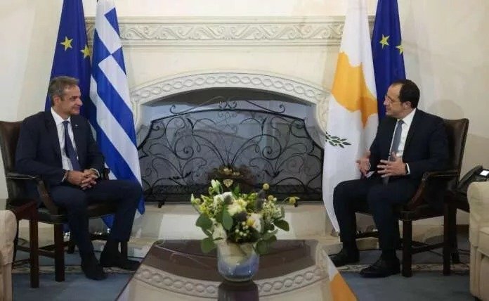 President Greek Pm Meeting To Focus On Interconnector And Cyprus Issue