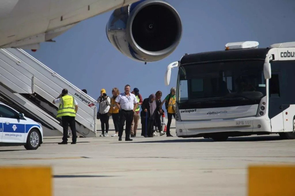 Australian Evacuees Arrive In Cyprus From Lebanon