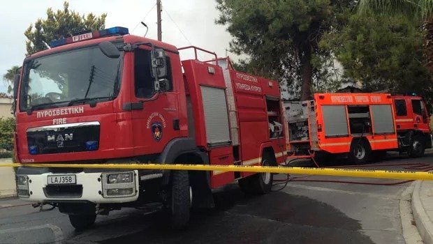 Electrical Fault Sparks House Fire In Konia, Paphos