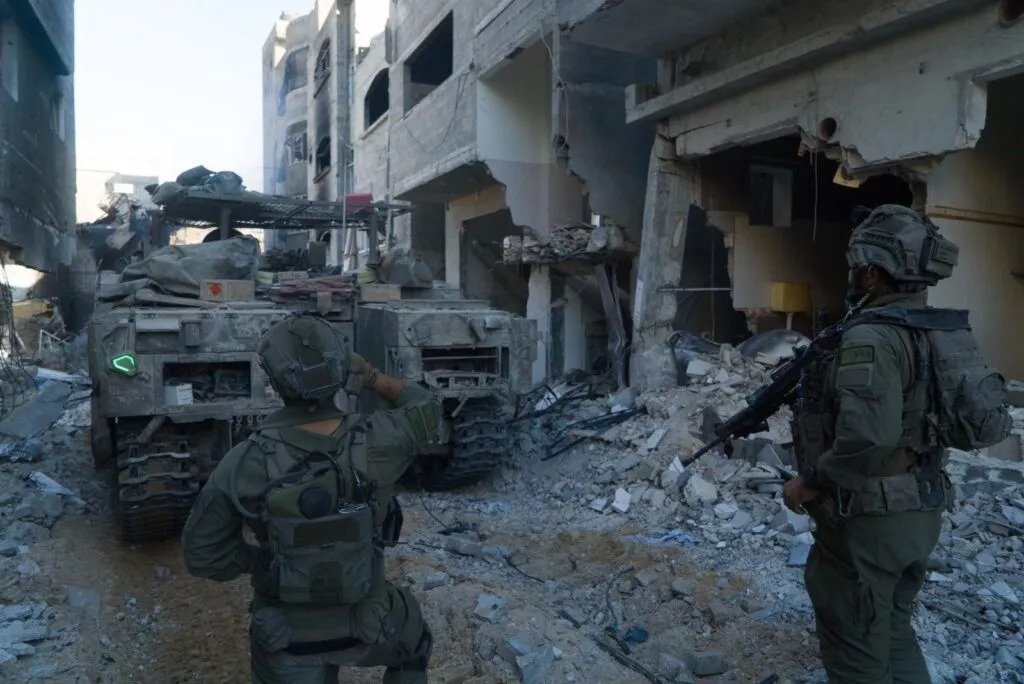 Israeli Strikes Kill 38 In Southern Gaza As Hospital Raid Reported