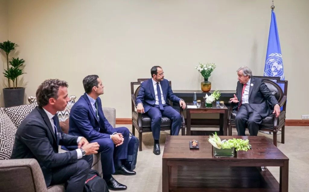 Cyprus President Un Guterres