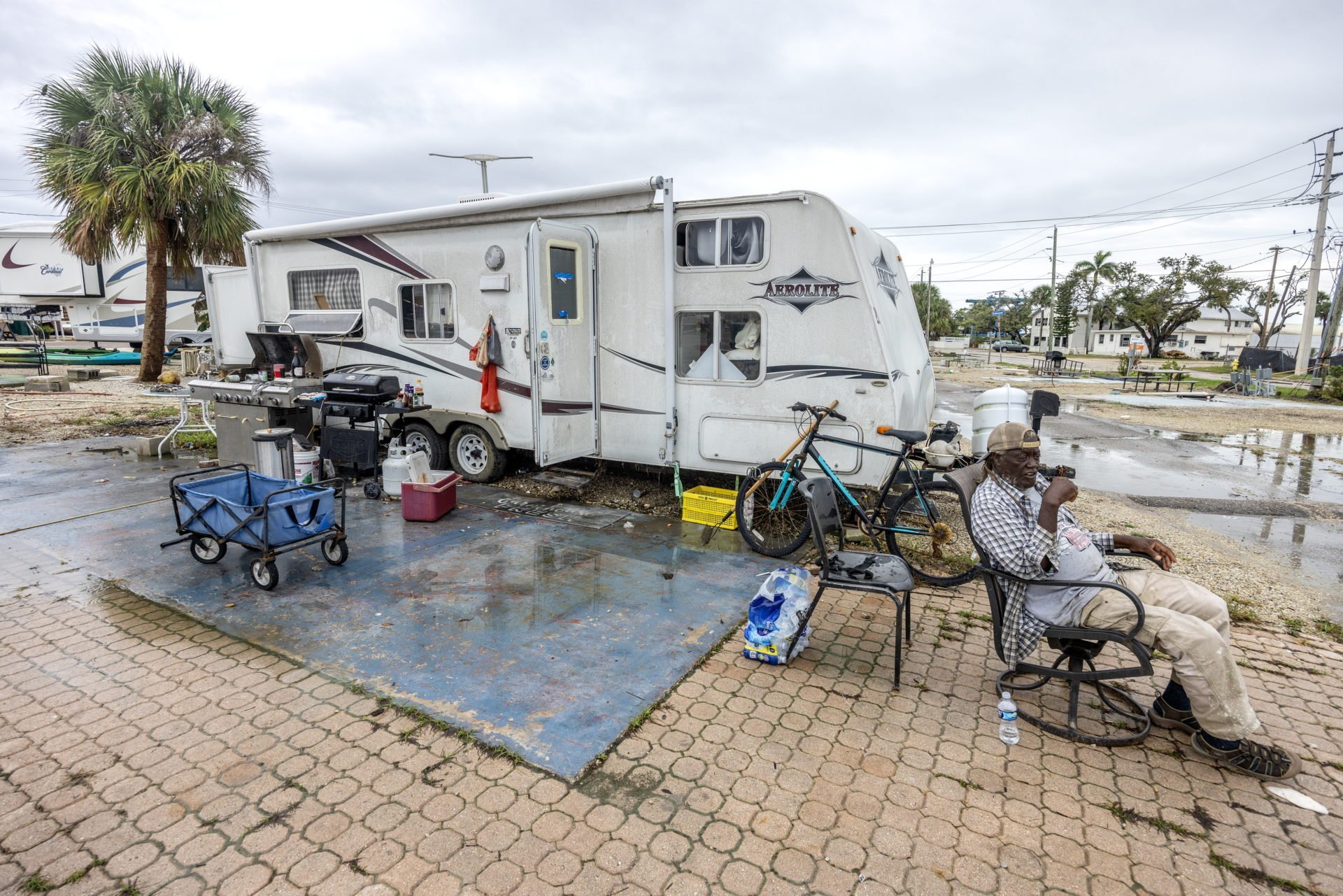Florida Prepares For Landfall Of Hurricane Milton
