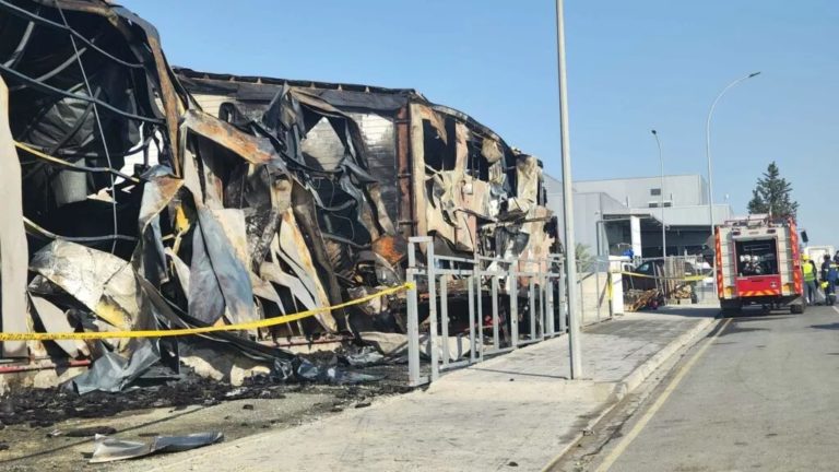 Dromolaxia Factory Fire Man's Body Found