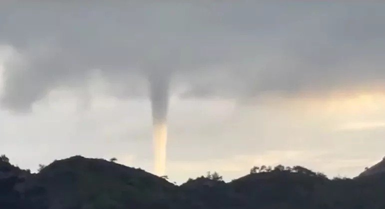 Rare Tornado Stuns Residents In Pissouri Coastal Area