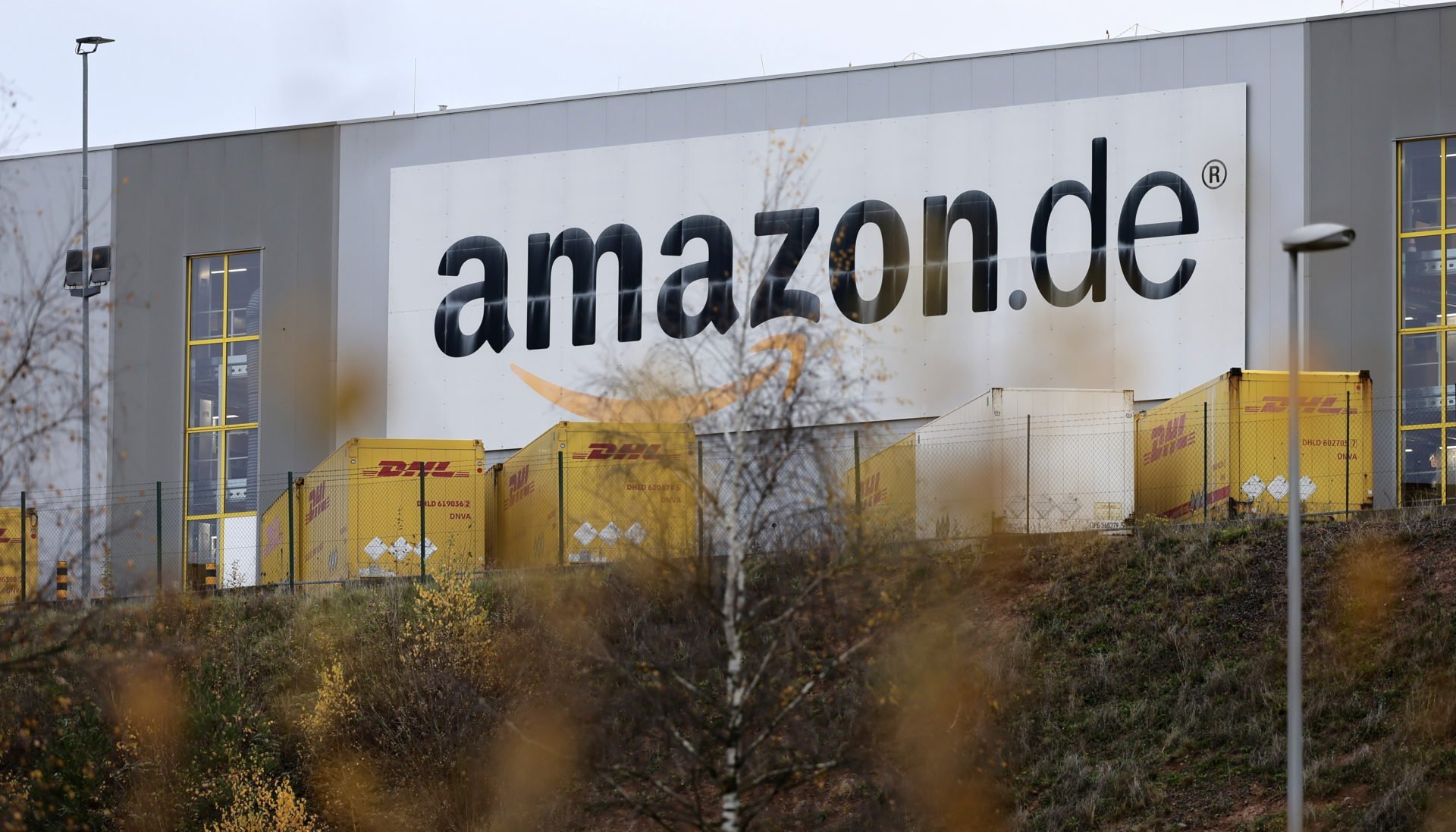 Amazon Employees Go On Strike In Bad Hersfeld