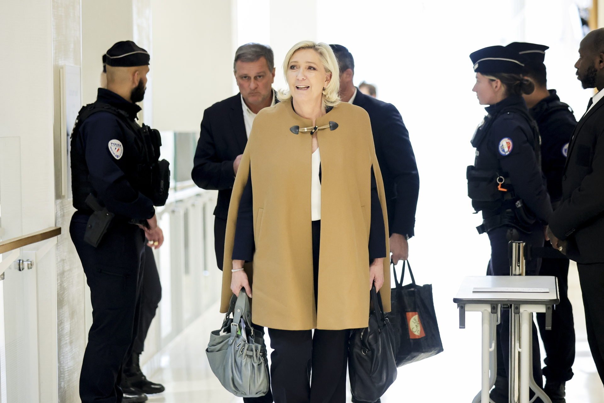 Far Right Leader Marine Le Pen Faces Questions In Trial Over Misusing Eu Funds