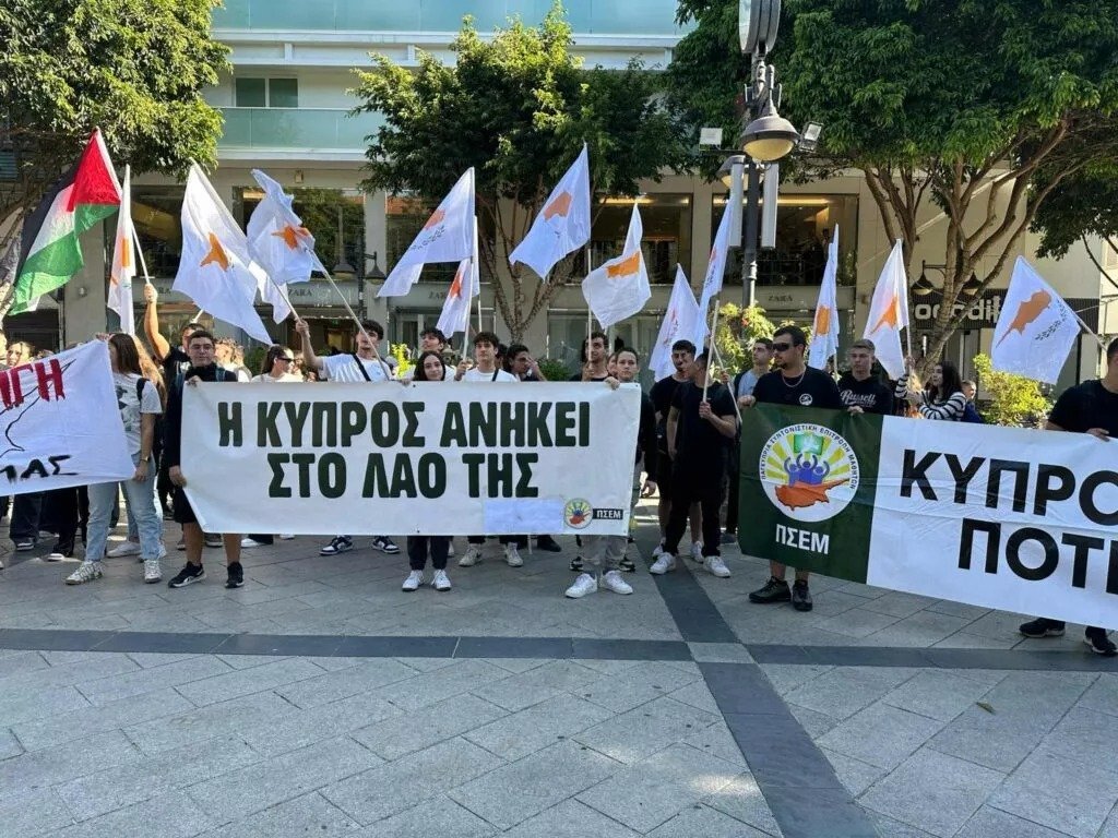 Occupied North Declaration Protest