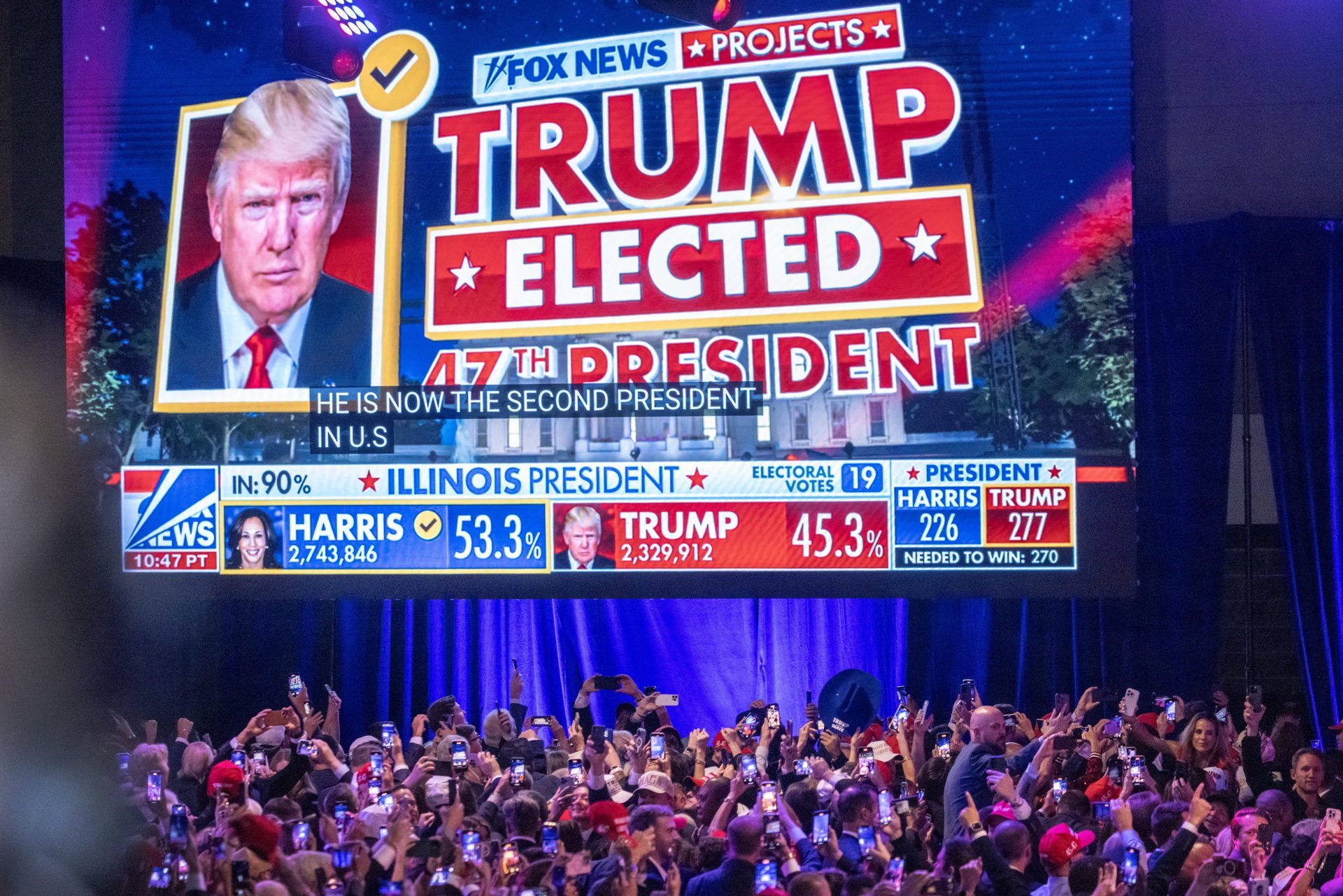 Usa Trump 2024 Elections Night Watch Party