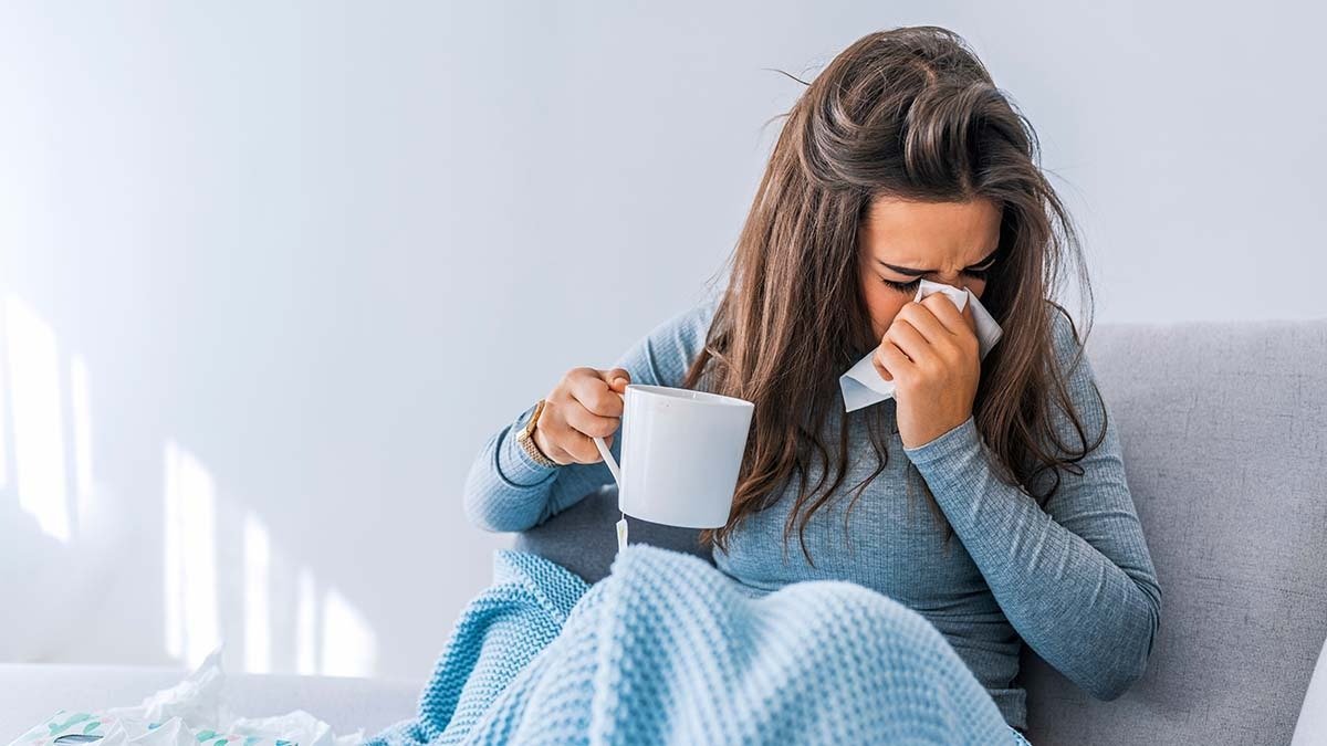 Woman Sick