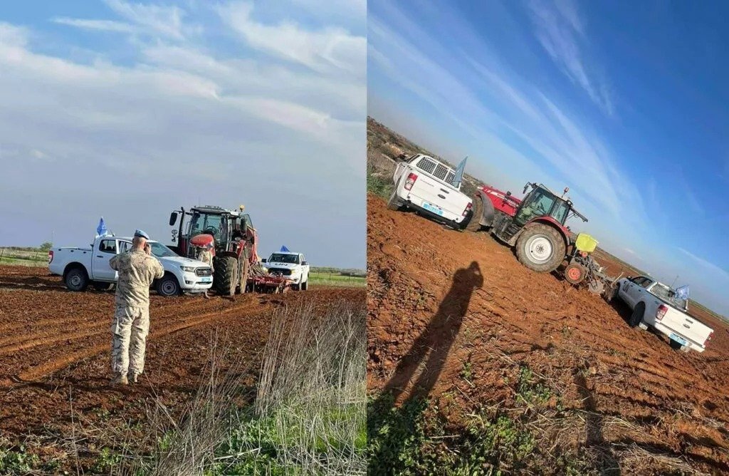 Unficyp Blocks Farmers' Access To Buffer Zone Fields In Deryneia (photos+videos)