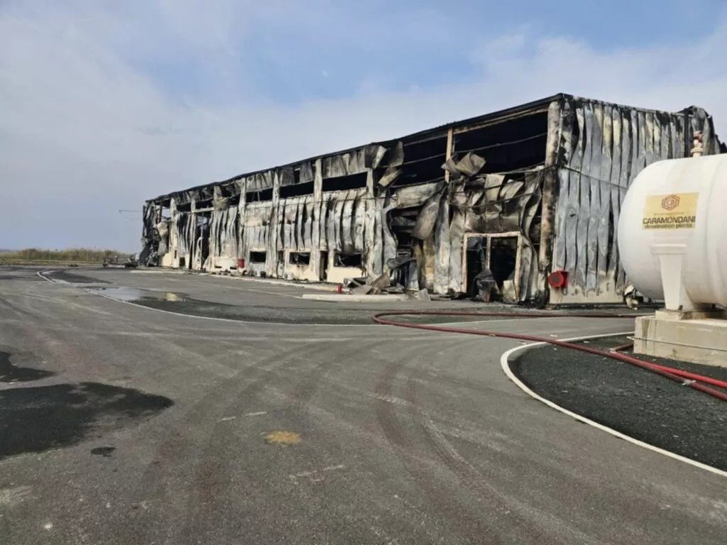 Paphos Desalination Plant Fire