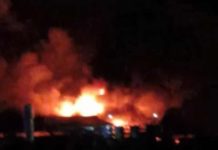 Paphos Desalination Plant Fire