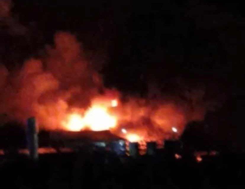 Paphos Desalination Plant Fire