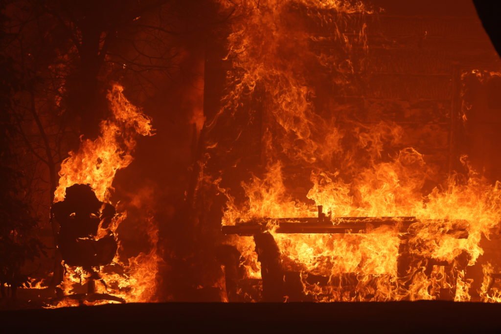 Palisades Wildfire In Los Angeles, California