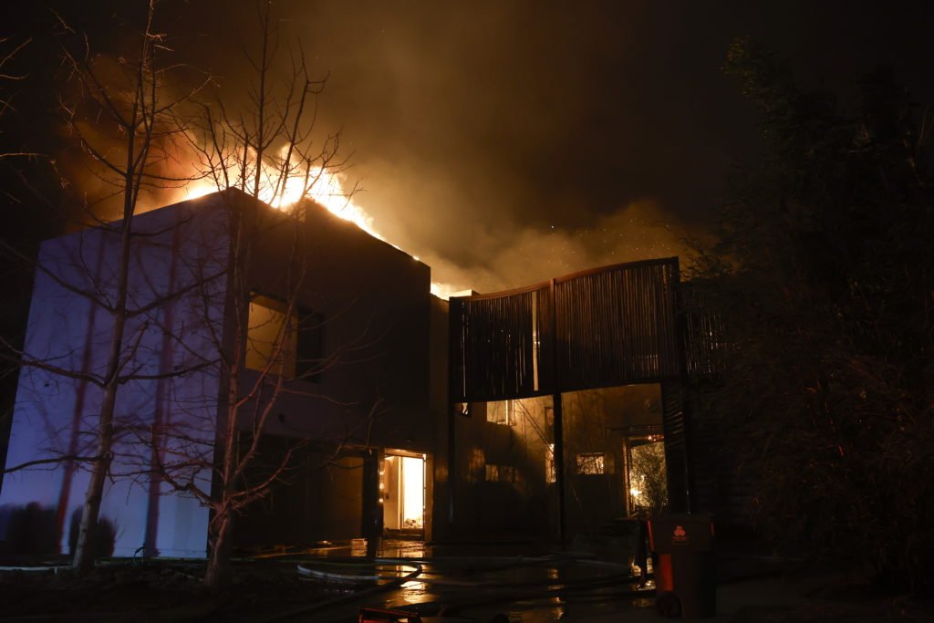 Wildfire Forces Evacuation Of Nearly 30,000 People In California