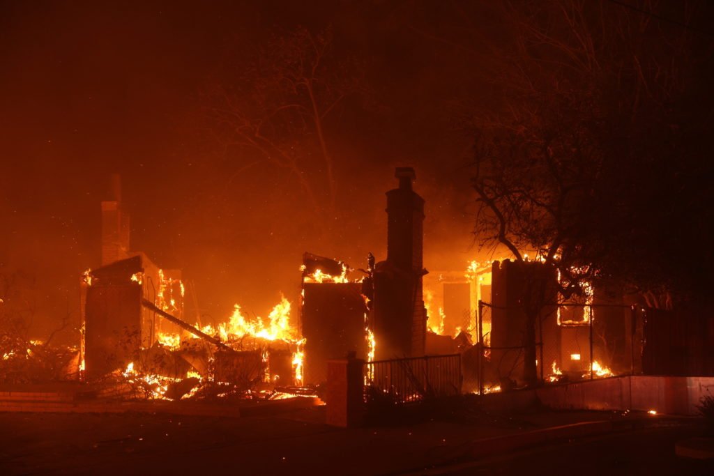 Wildfire Forces Evacuation Of Nearly 30,000 People In California