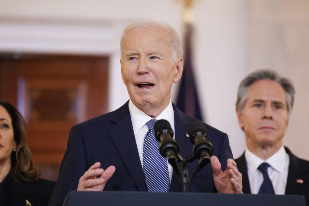 President Biden Gives Remarks On Israel/hamas Ceasefire Deal