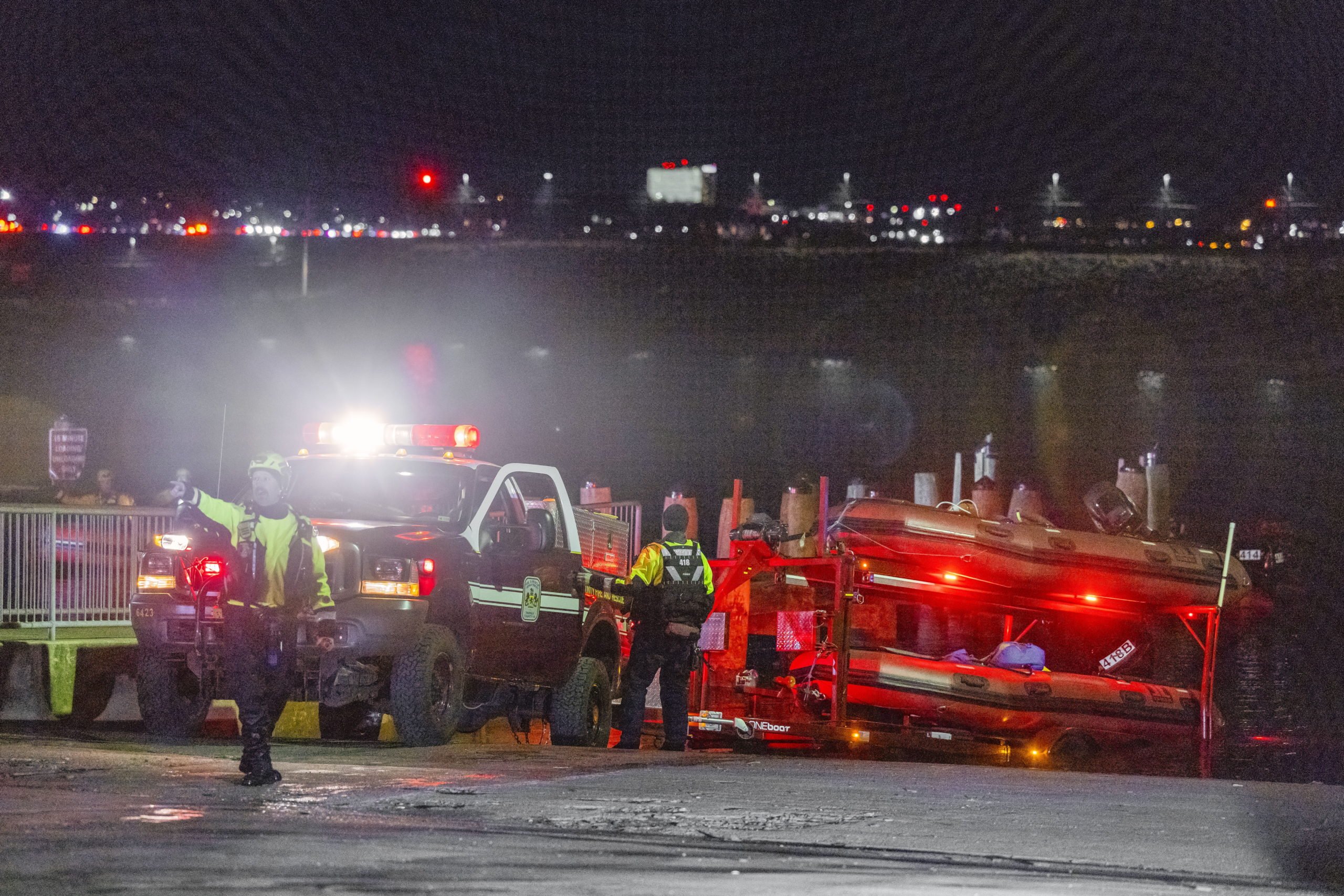 Passenger Airline Crash In Washington Dc